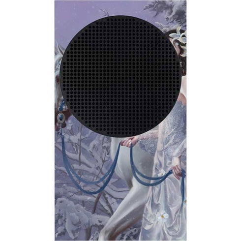 Fairy with Horse in Snow by Nene Thomas Xbox Series S Skins